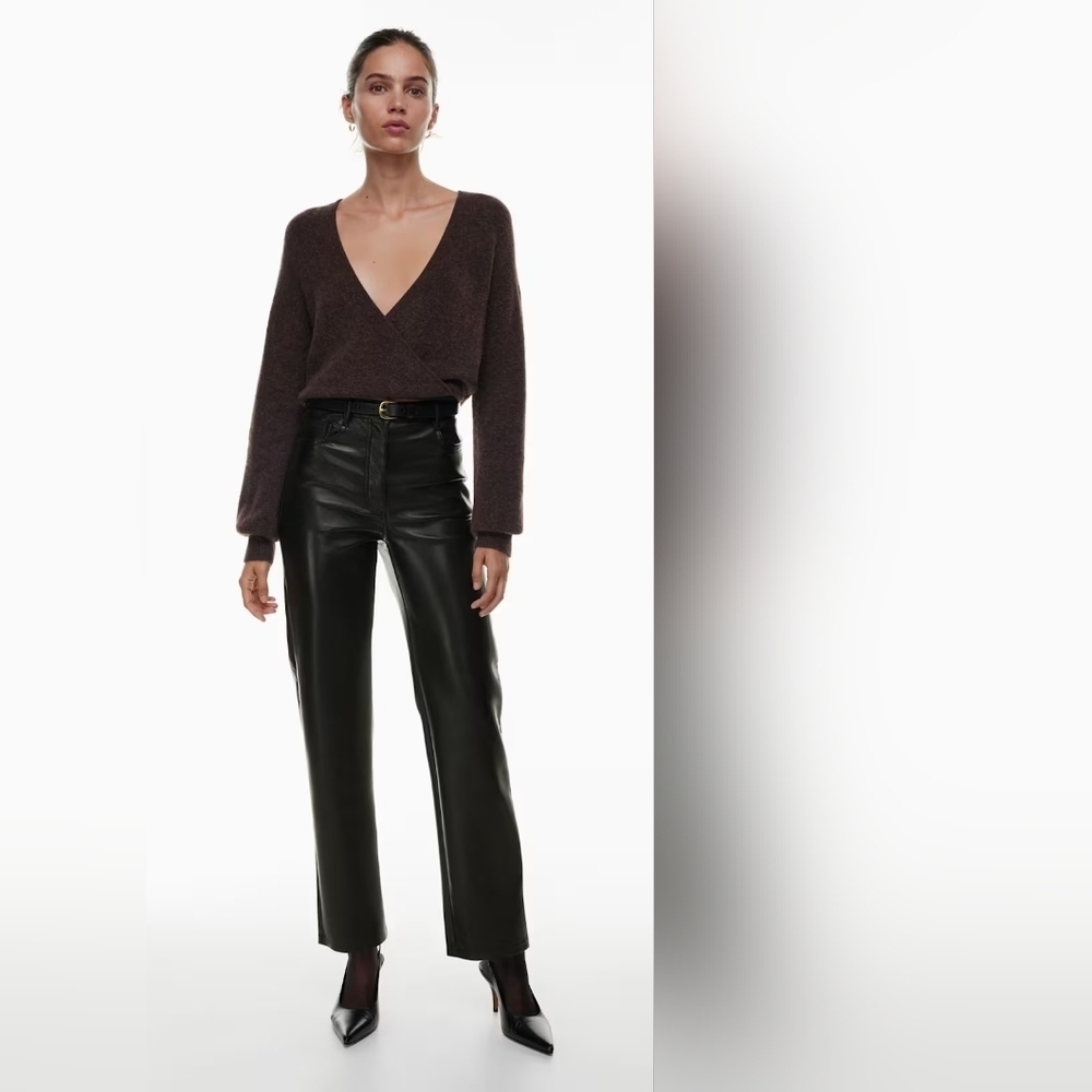 🍁Aritzia Wilfred The Melina Pant, Seen On Megan Fox & Kendall Jenner, Size 00 - Picture 8 of 14